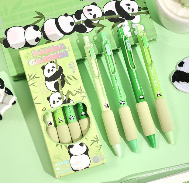 Wholesale Panda Press Plastic Neutral Pen