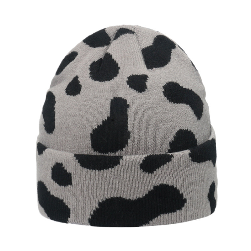 Wholesale Warm Jacquard Camouflage Knitted Hat