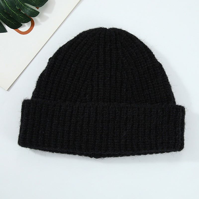 Wholesale Unisex Winter Large Head Circumference Warm Simple Beanie