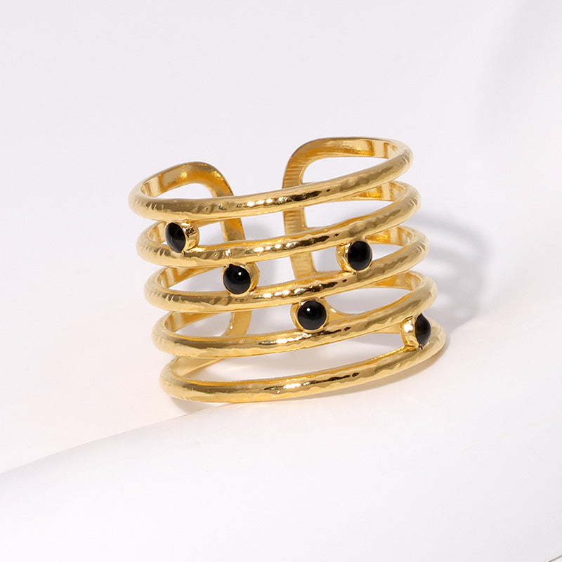 Wholesale Open-Style Stainless Steel Ring — Minimalist &  Understated Design ( Non-Fading)