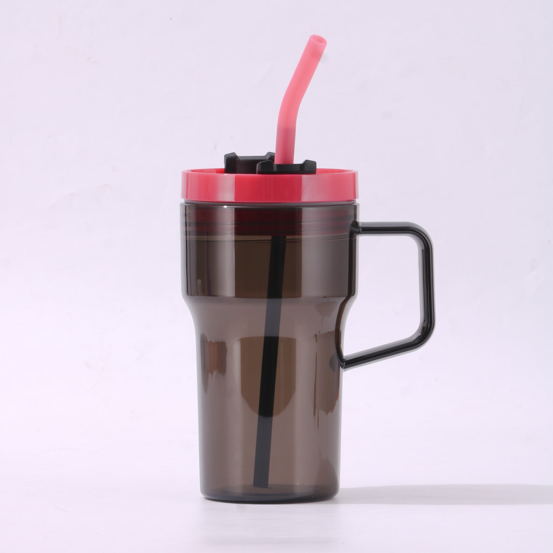 Wholesale 40oz/30oz Car Cup Plastic Handle with Straw Large Capacity Portable Ice Blaster Cup