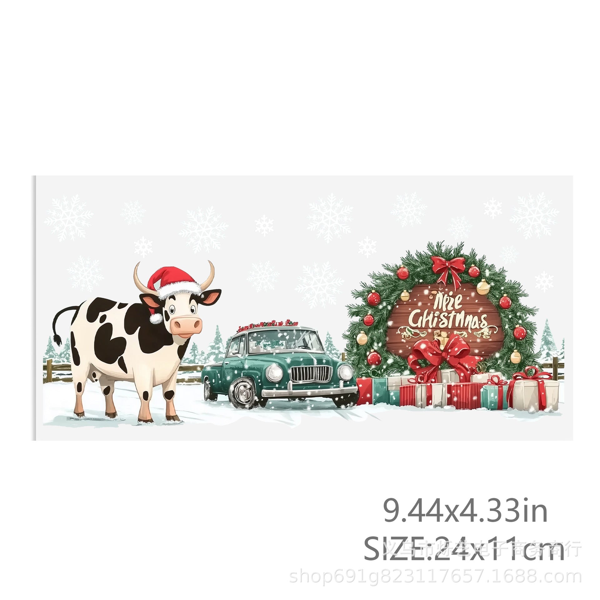 Wholesale 2pcs Christmas Collection 16oz Cup UV DTF Wraps