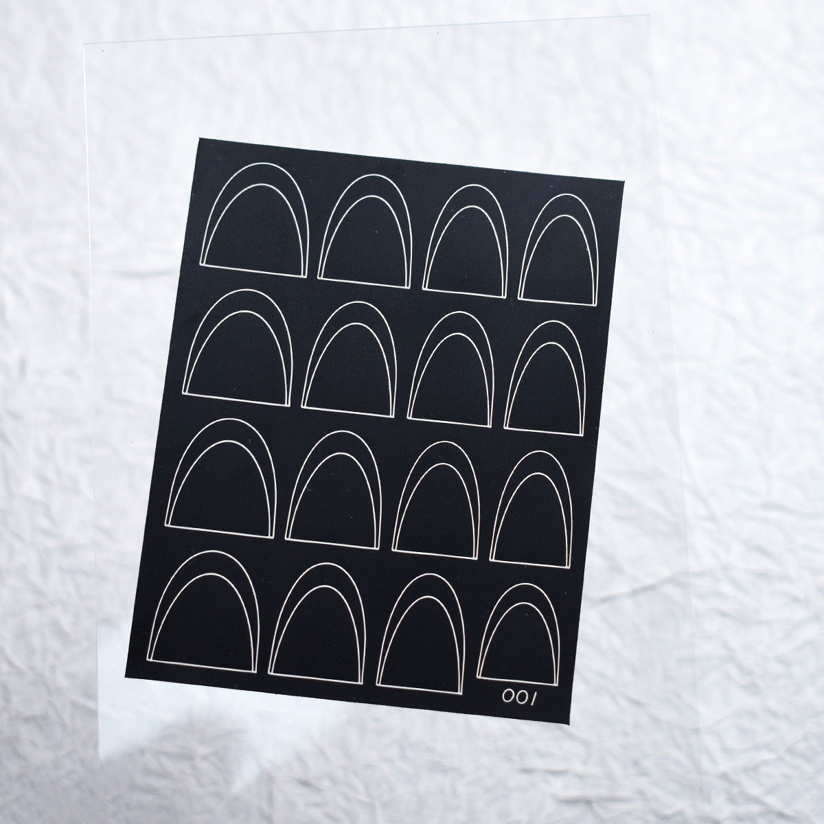 Wholesale Net red nail stickers