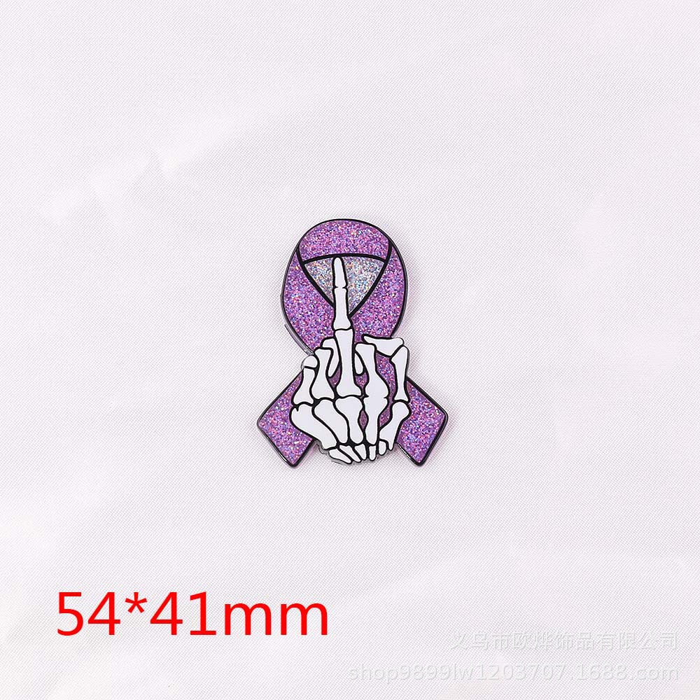 Wholesale 10pcs Loose Powder Cartoon Organ Medical Letters Acrylic Cute Things DIY Patches