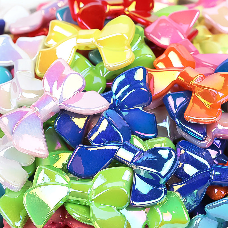Cuentas de acrílico de arco de color al por mayor 50 piezas/paquete