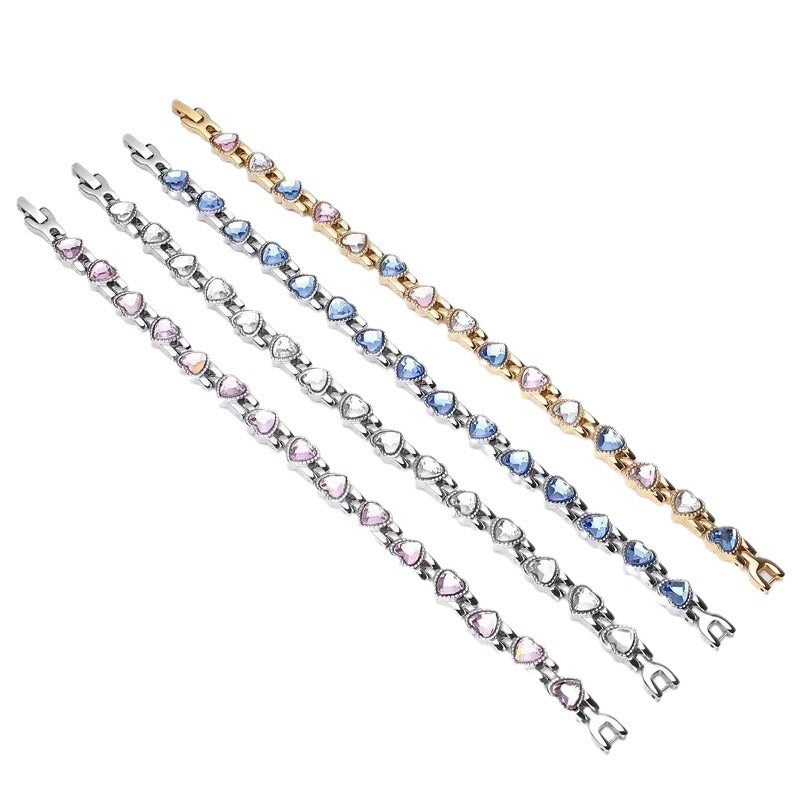 Wholesale full magnet bracelet adjustable diamond magnet bracelet