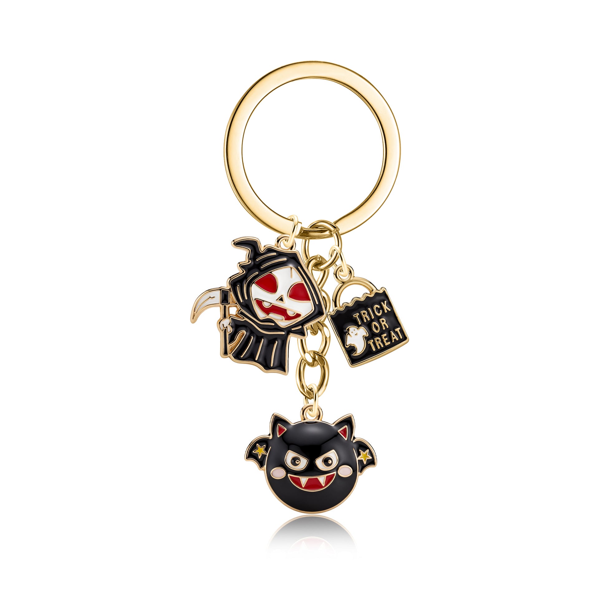 Wholesale  Cartoon Alloy Keychain Bag Charm Cute Decorative Accessory Gift For Party Favors