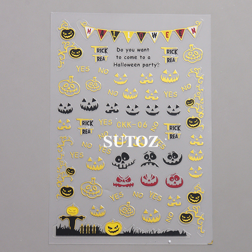 Wholesale DIY Wraps For Craft Gilded  Nail Art Stickers