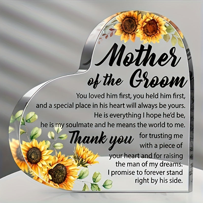 Wholesale of Transparent and Caring Acrylic Ornaments for Mother's Day
