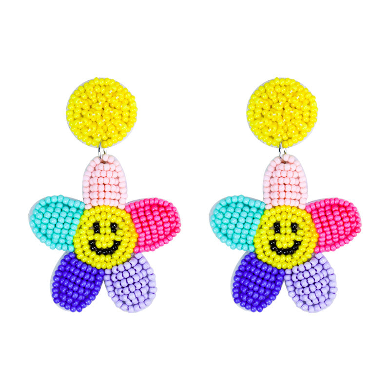 Wholesale Colorful Super Sparkling Rhinestone Long Tassel Earrings