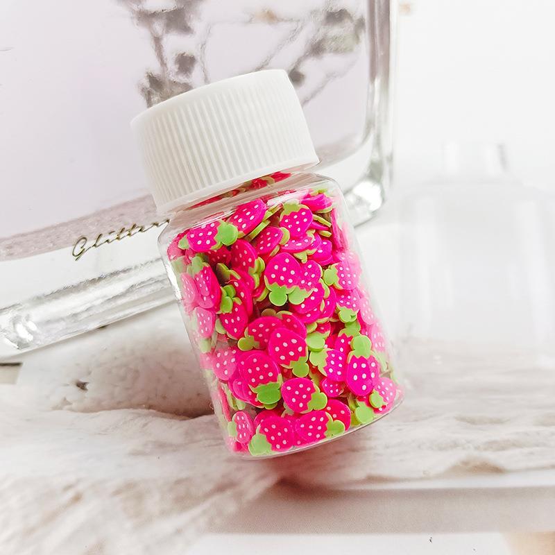 Wholesale Fruit clay slices 20ml small bottle 15g