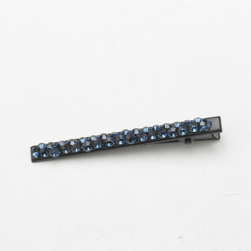 Wholesale Rhinestone Side Hairpins Duckbill Clip for Broken Hair