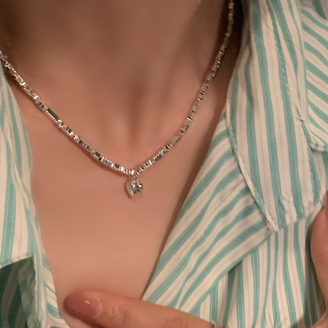 Wholesale ins starry sky necklace