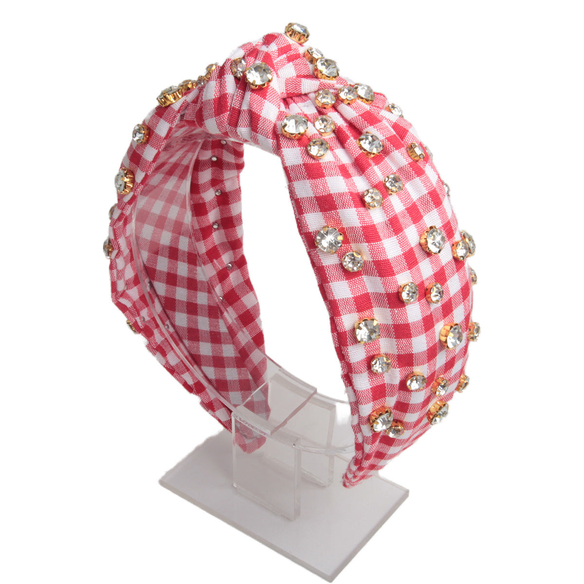 Wholesale new headband women's pearl knotted fabric headband fashion simple temperament headband hair accessories