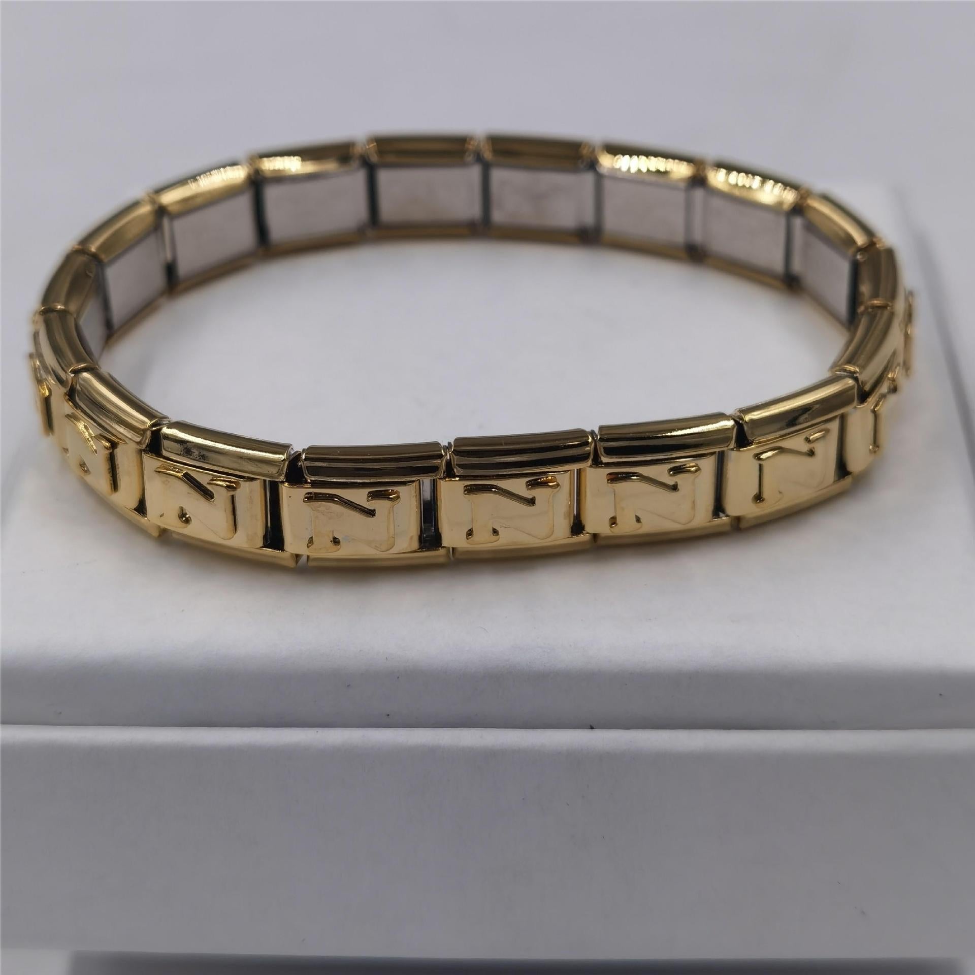 Wholesale Italian Charm Bracelet DIY Module Splicing Stainless Steel Bracelet Accessories Charms