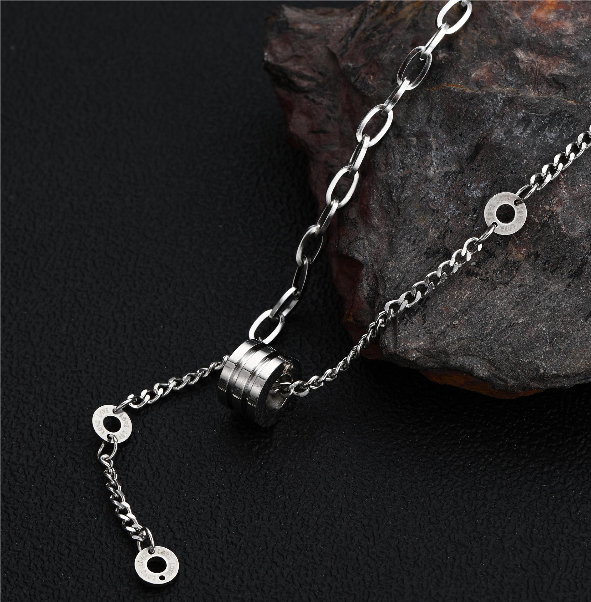 Wholesale Small Waist Tassel Titanium Steel Non-fading Necklace