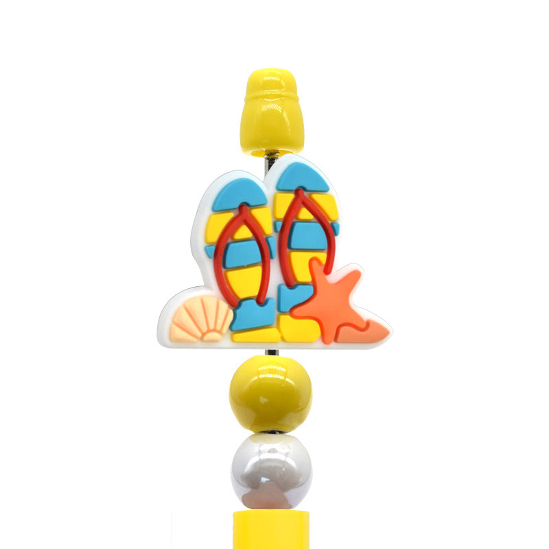 Wholesale  Random 100pcs/pack summer vacation beads   Focal Beads