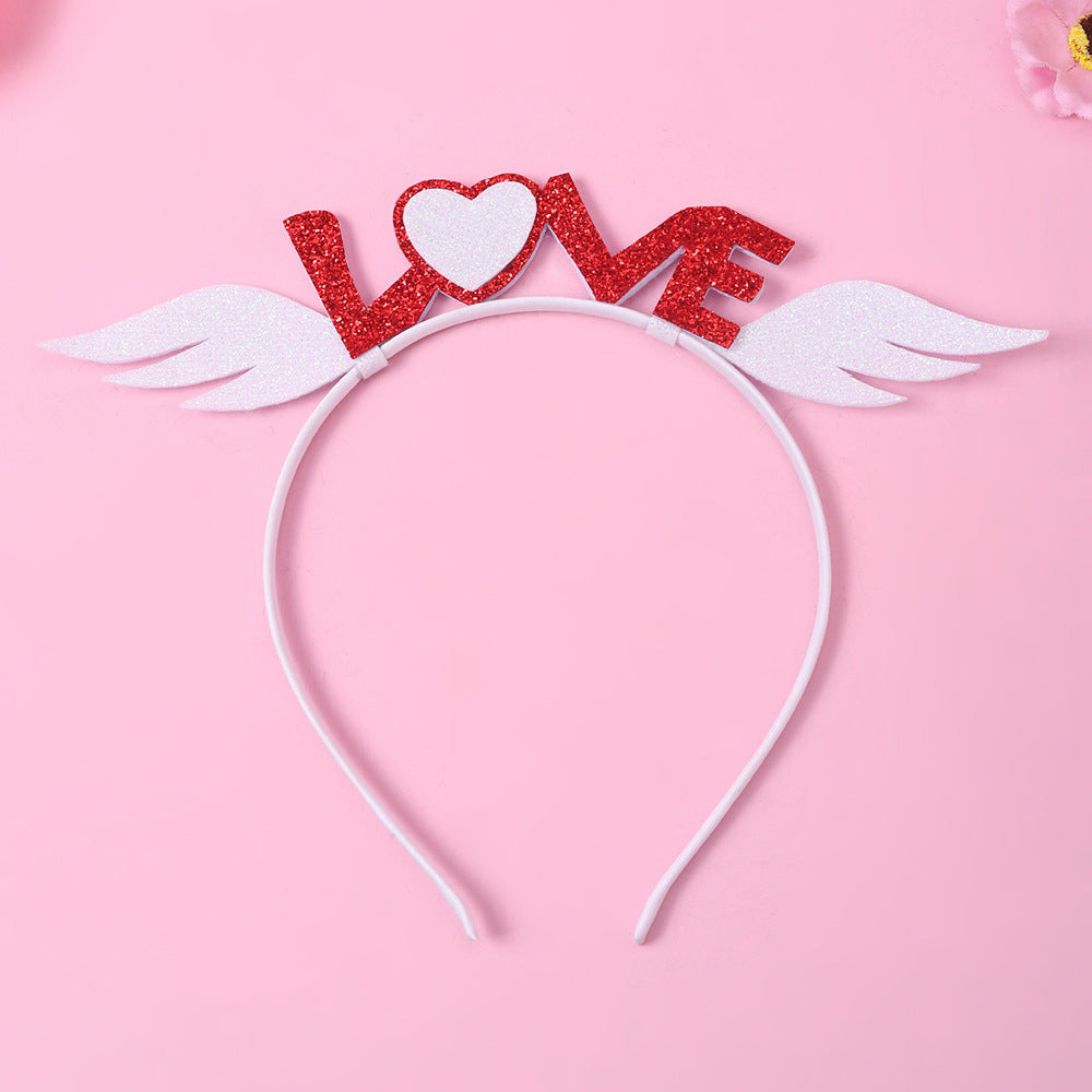 Wholesale new hot party accessories Valentine's Day headband princess hair accessories headdress
