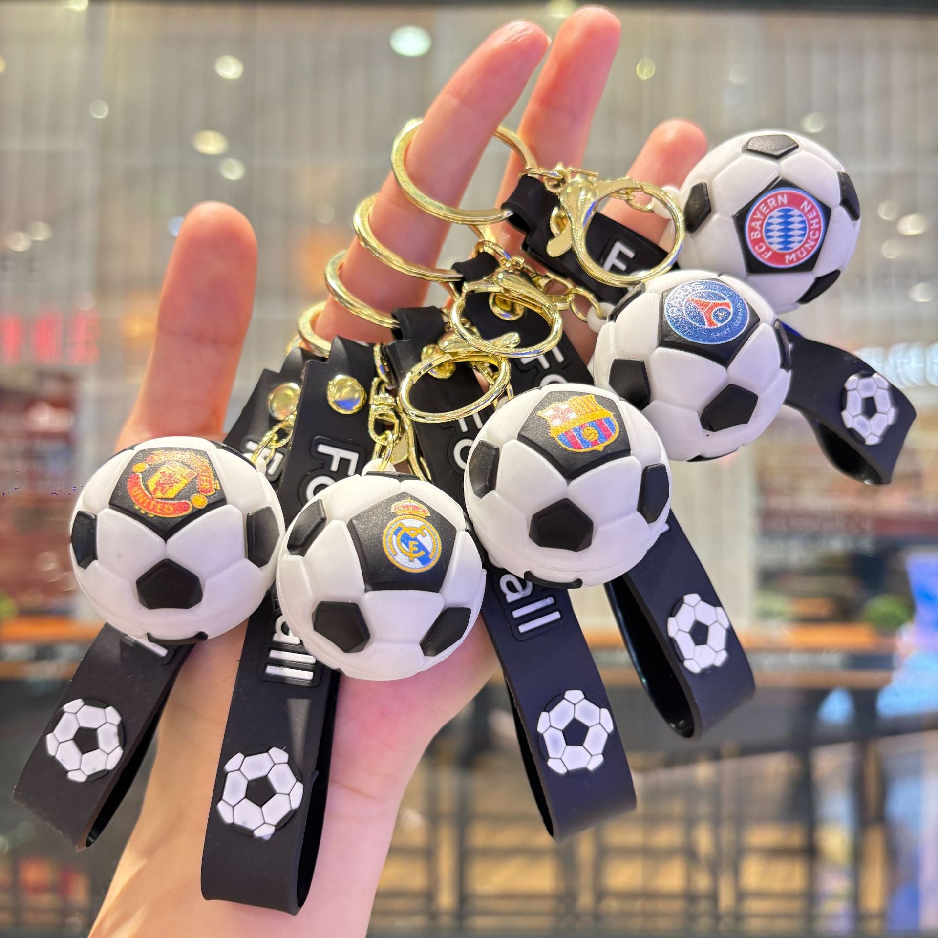 Wholesale Cartoon Football Games Cute Keychain OLY Exclusive
