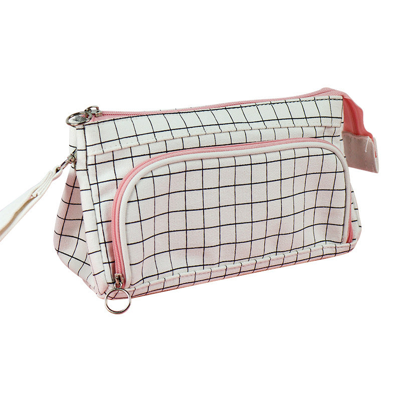 Wholesale Canvas High-capacity Pencil Case
