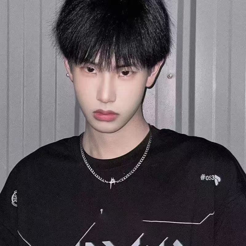 Wholesale Hip Hop Star Necklace Cuban Chain