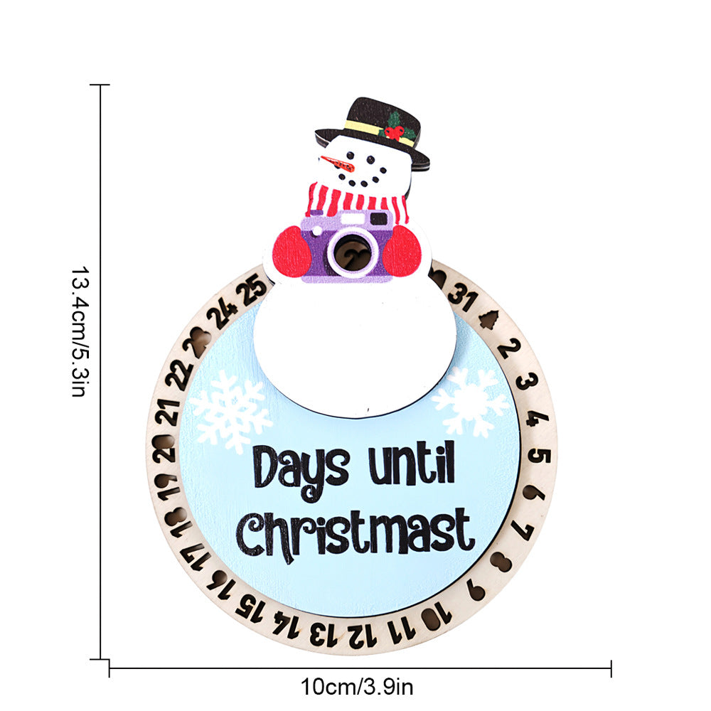 Wholesale Christmas 3D Countdown Photo Frame Magnetic Fridge Magnet