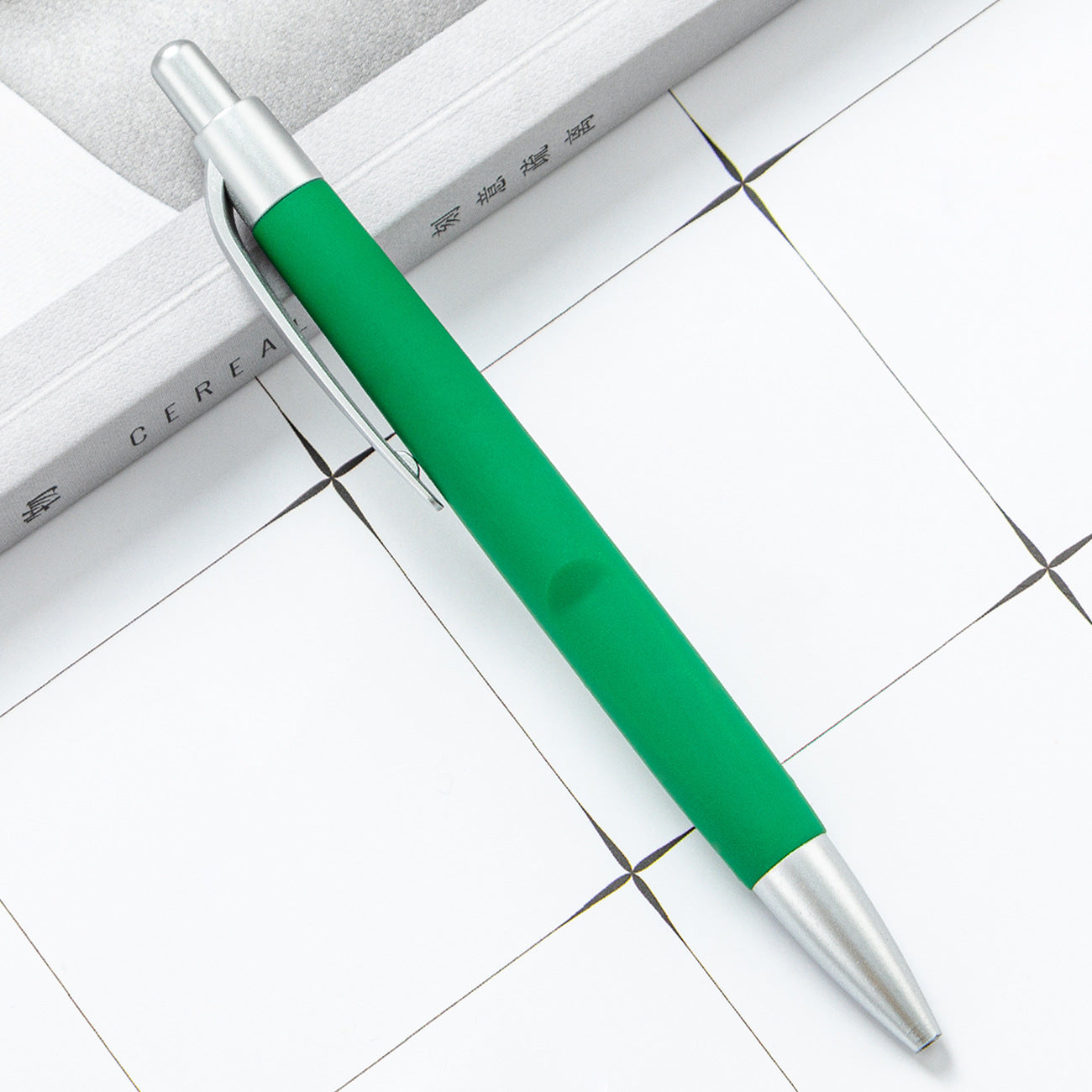 Wholesale Color Spray Glue Push-button Customizable Plastic Ballpoint Pens