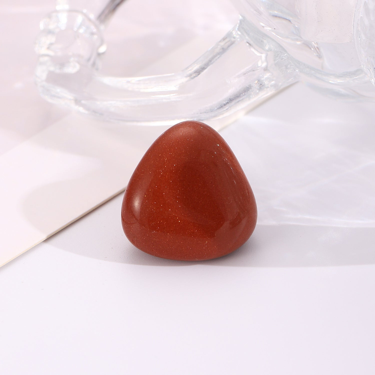 Wholesale  crystal stone net pocket woven metal net pocket necklace bamboo necklace pendant sweater chain adjustment chain