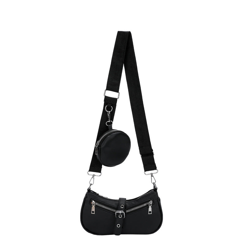Wholesale Minimalist Retro PU Soft Leather Shoulder Bag and Crossbody Bag