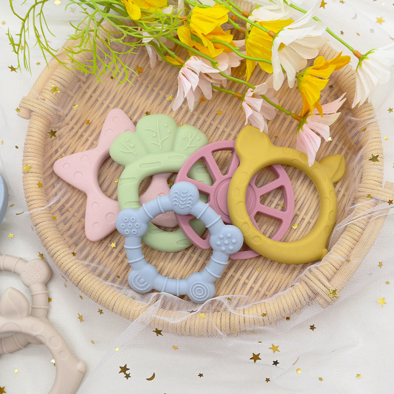 Wholesale 10PCS/PACK Silicone Baby Teething Stick