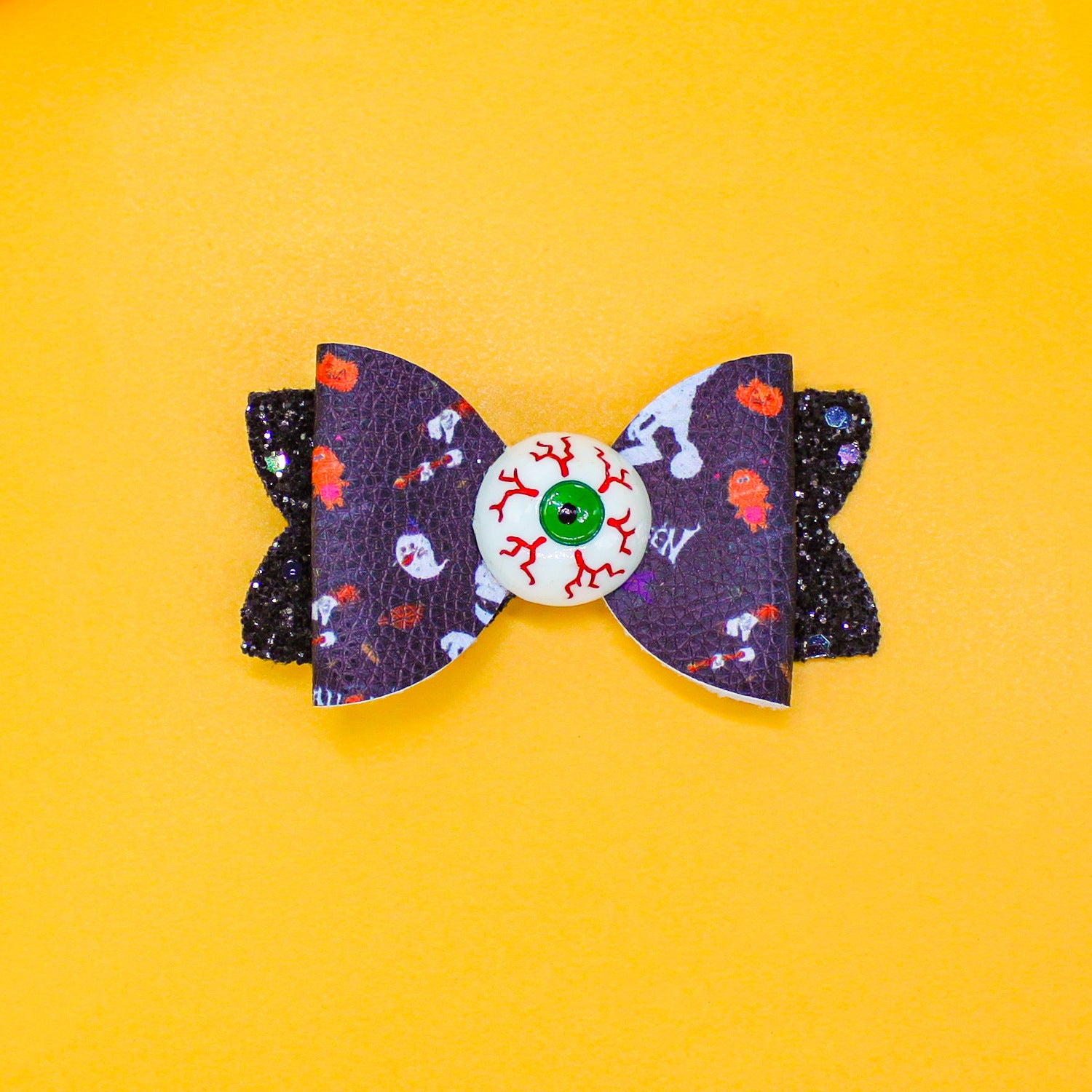 Wholesale  Pumpkin Ghost Skull Eyeball Print Children' s Hairpin