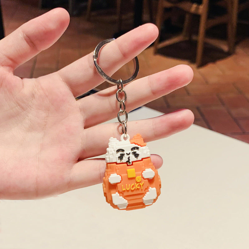 Wholesale PVC Cat Keychains
