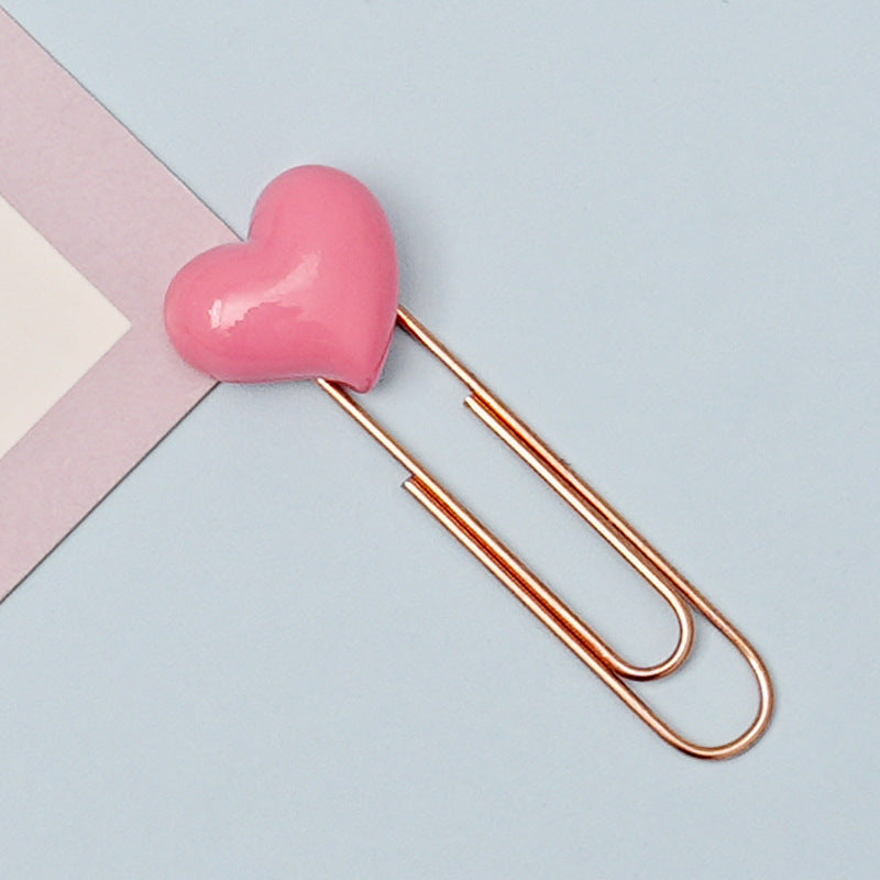 Wholesale 50pcs/pack paper clip Macaron color mini paper clip