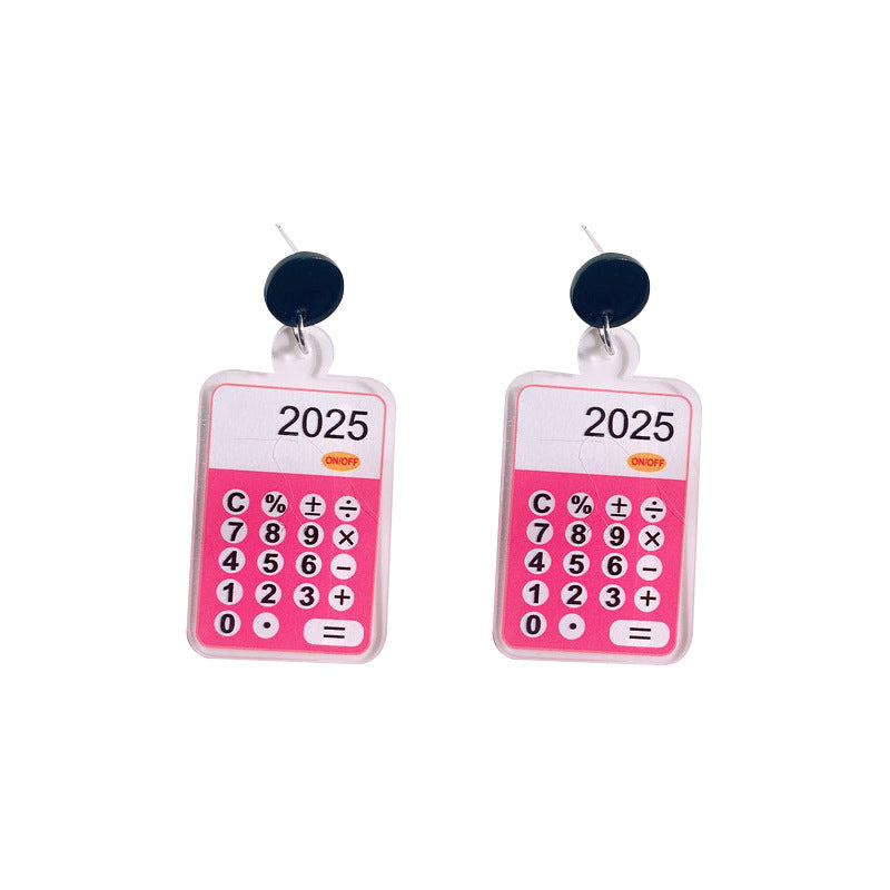 Wholesale Valentine's Day Sweet Cone, French Fries, Love Acrylic Earrings