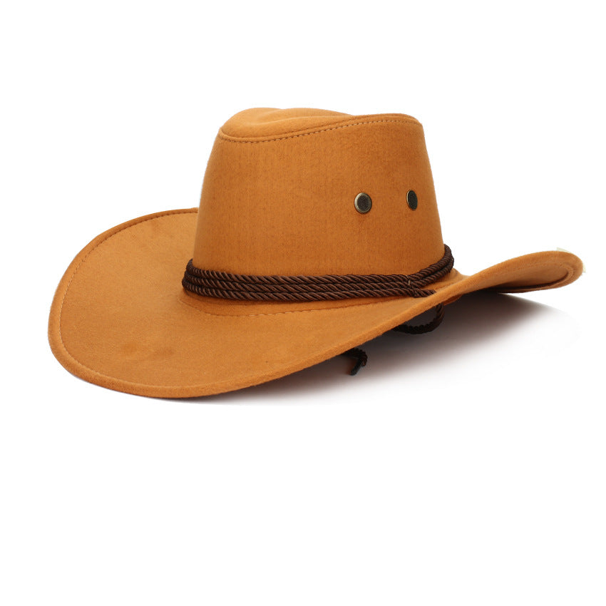 Wholesale Western Cowboy Hat Suede Knight Hat