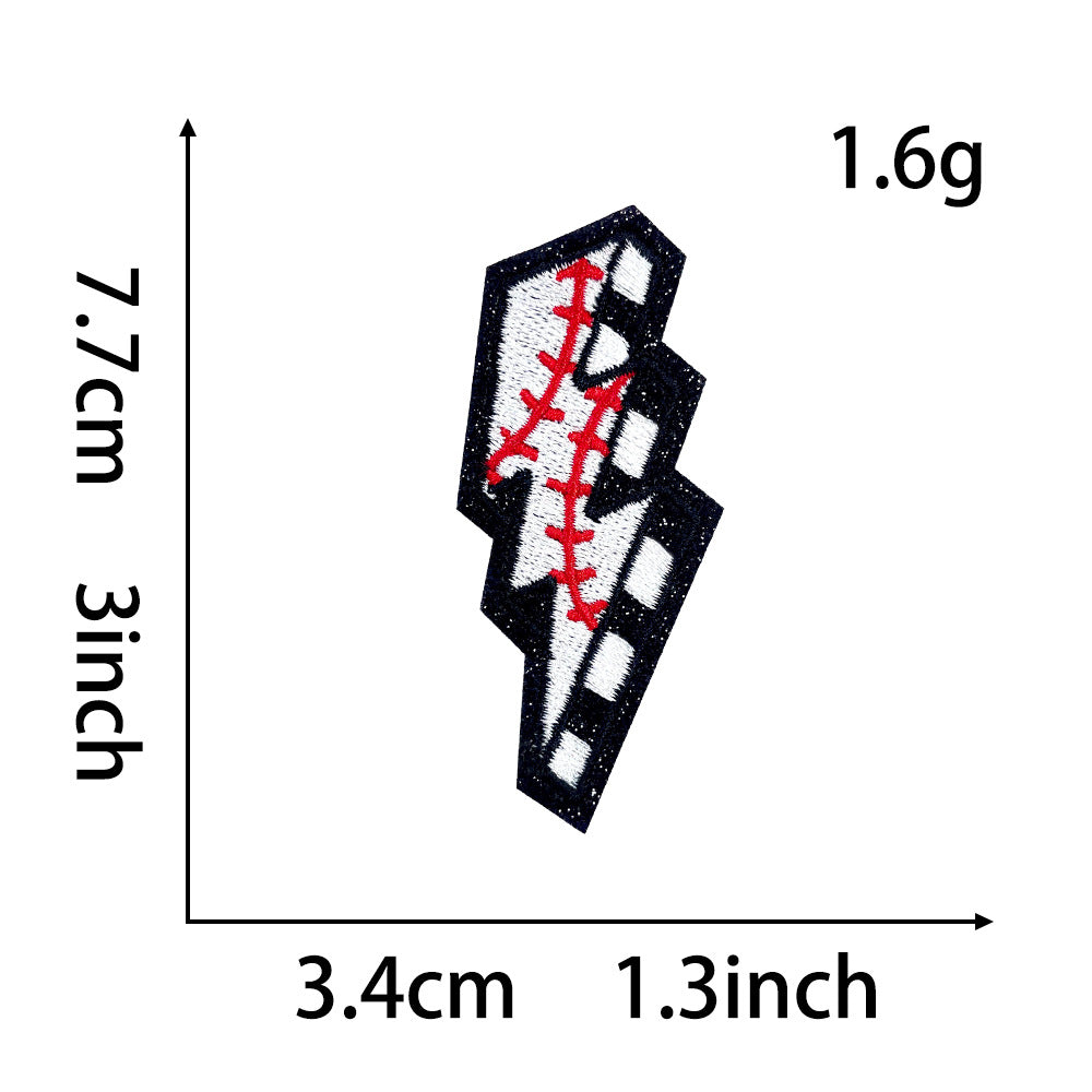 Wholesale Stylish Polyester Iron On Embroidered Patch Bow Plaid Design DIY Clothing Accessory For Resale