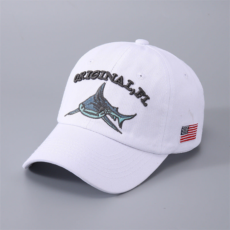 Wholesale Cotton Shark Baseball Cap