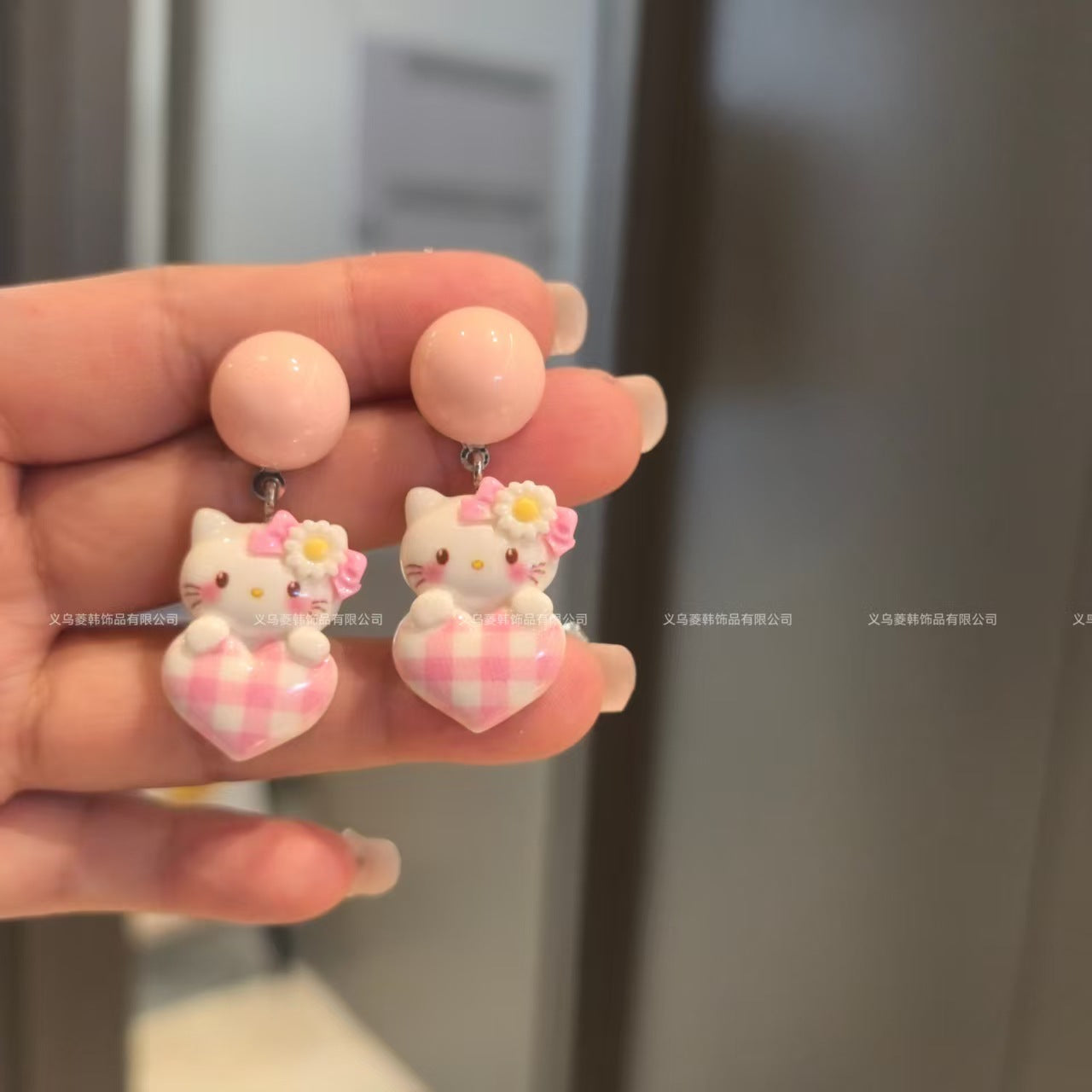 Wholesale Handmade 925 silver needle summer cartoon earrings small fresh earrings sweet