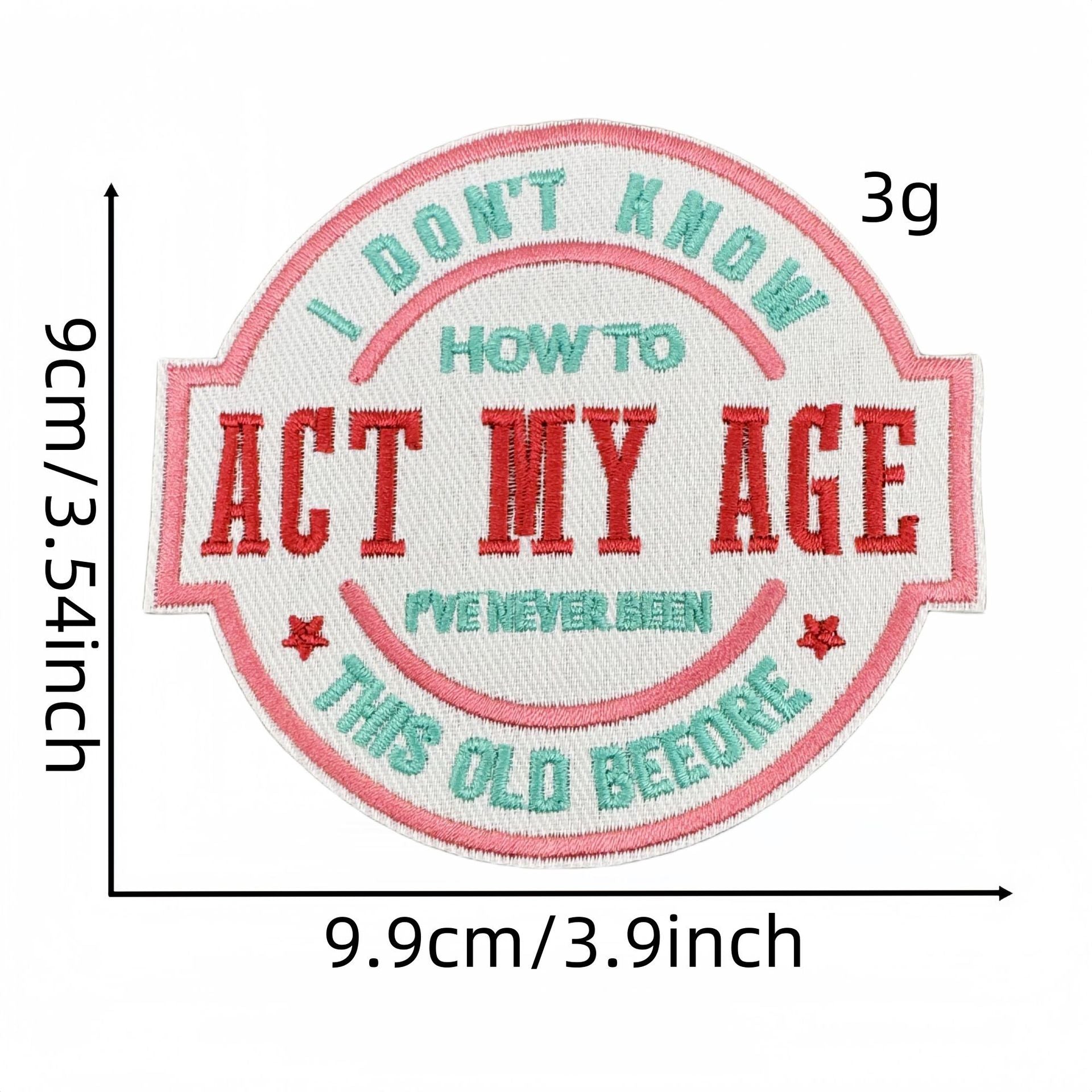 Wholesale  Colorful English Letter Embroidery Cloth DIY Patches