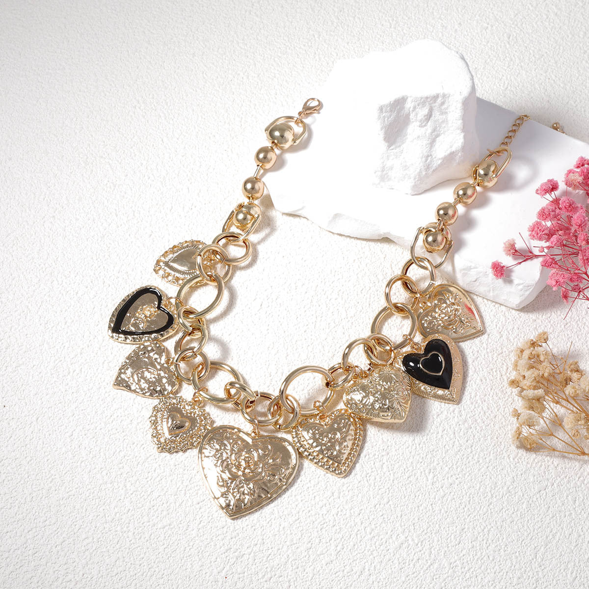 Wholesale Vintage chain alloy various love necklaces