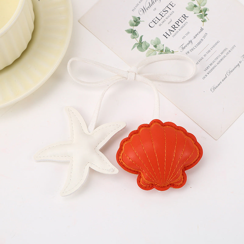 Wholesale New cartoon starfish shell bag pendant accessories