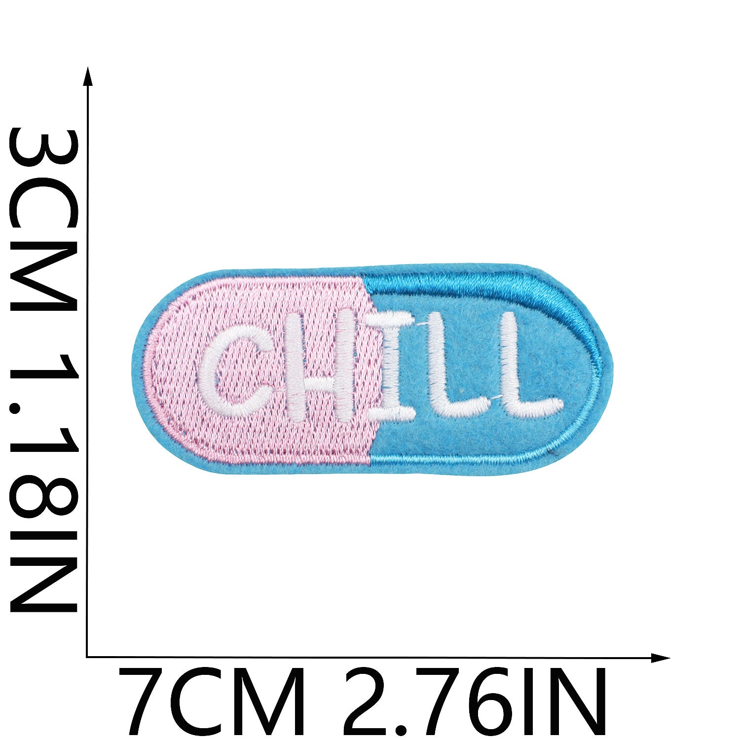 Wholesale Modern Red Blue Medical Rescue Team Embroidered Patches Cartoon Stethoscope Polyester Clothing Decoration Gift