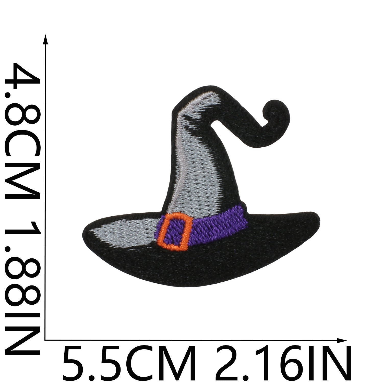 Wholesale   Web Ghost Embroidered Iron On Patches Polyester Thread Sheet For ets Backpacks