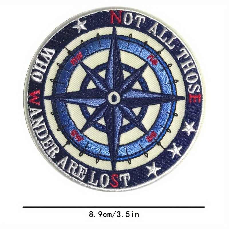 Wholesale Starry Sky Mountains Sunrise Embroidery DIY Patches