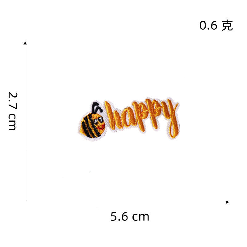 Wholesale Cartoon Cute  Embroidered  Multicolor Landscape Cloth DIY Patches