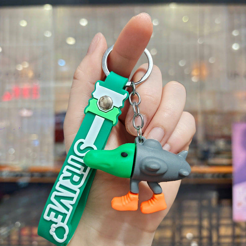 Wholesale Cute cartoon diverse animal Cute Keychain OLY Exclusive