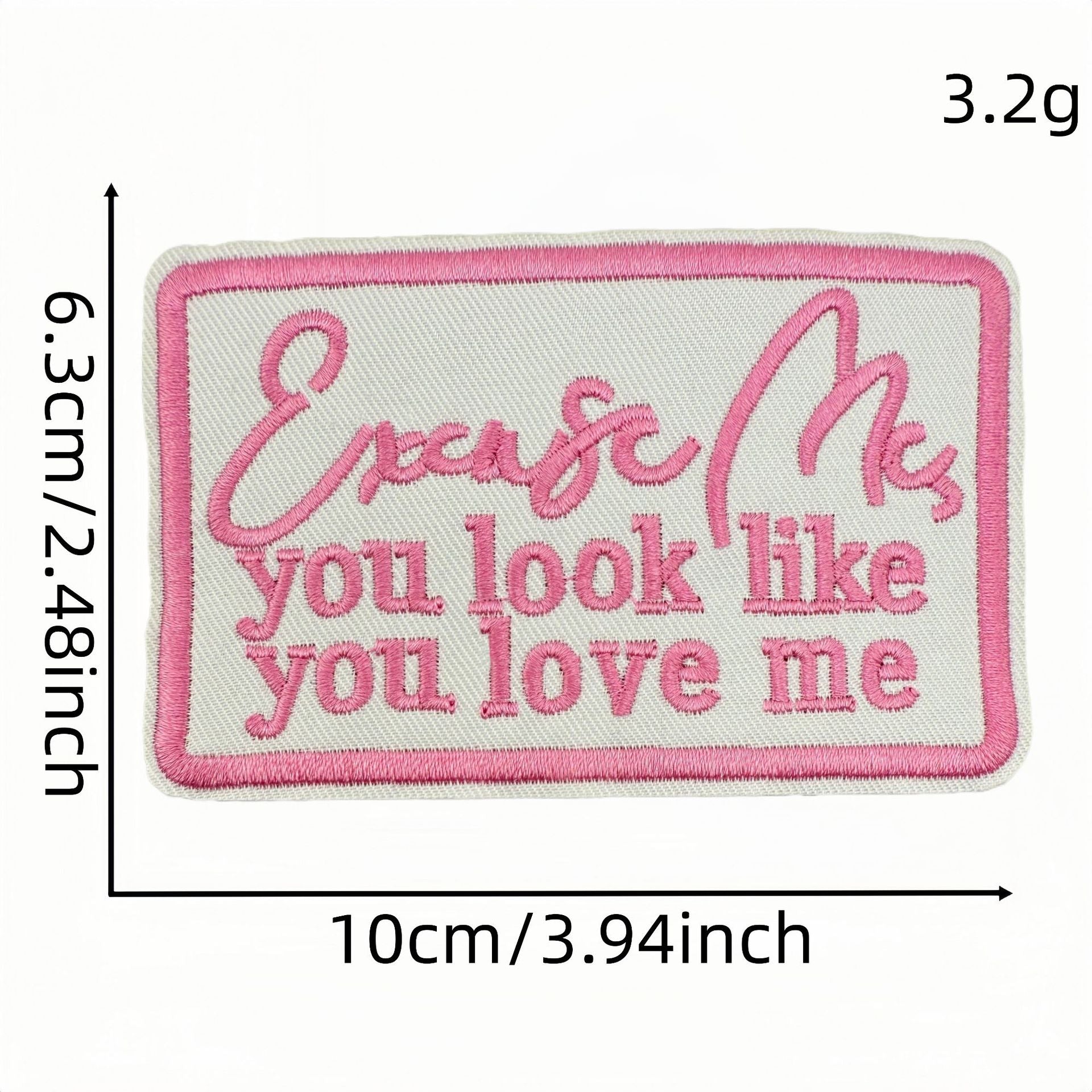 Wholesale Cartoon English Embroidery Cloth Patch