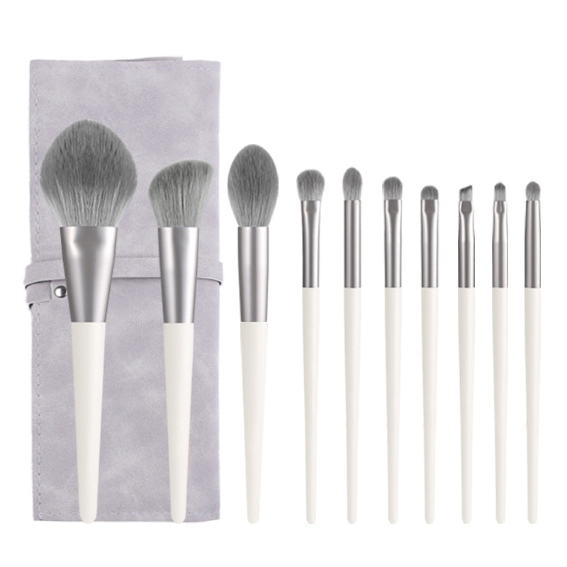 Wholesale of 10 Nylon Full Set Makeup Brushes