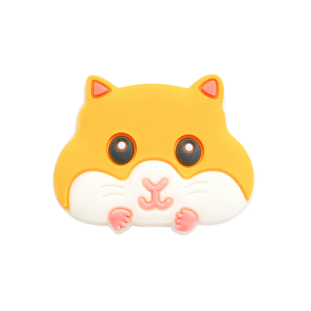 Wholesale 10PCS Silicone Hamster Focal beads