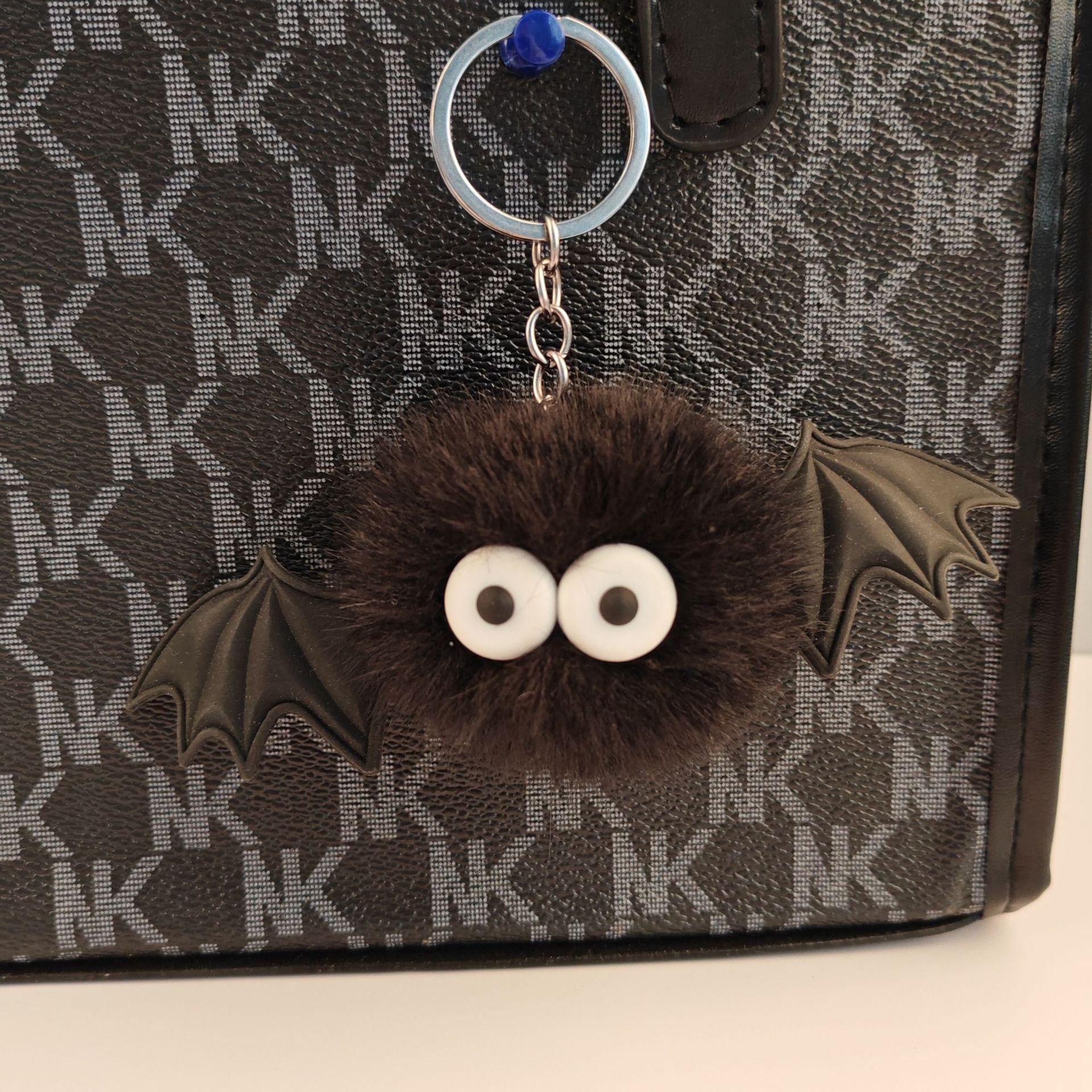 Wholesale 5pcs/pack Plush ball pendant funny keychain accessories